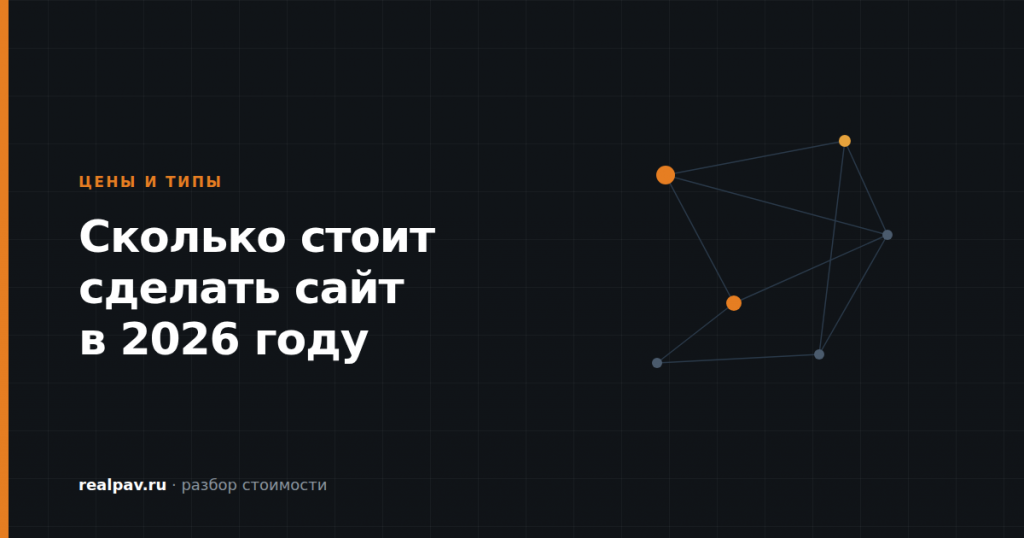 Сколько стоит сделать сайт в 2026 году
